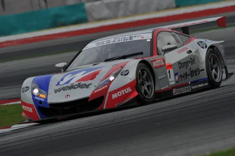 #1 Loic Duval – Dome Racing Team – Honda HSV-010 GT – Japanische Super GT Serie 2011