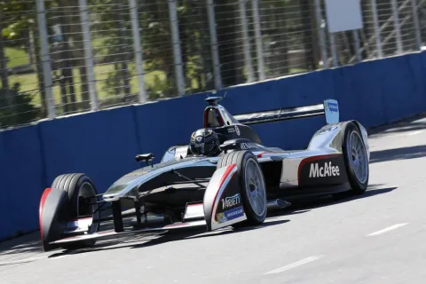 #7 Jerome d'Ambrosio – Dragon Racing – Spark SRT 01E - McLaren – FIA Formel E Meisterschaft 2014-2015
