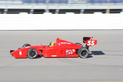 #55 Rodrigo Barbosa – ELFF Racing – Dallara IP2 - Infiniti – IRL Indy Lights 2009