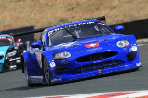 #80 Frederic Barth – Emil Frey Racing – Jaguar XK Frey GT3 – Blancpain Langstrecken Serie 2012