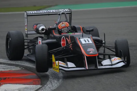 #11 Yu Kanamaru – EmiliodeVillota Motorsport – Dallara F312 - Toyota – Euroformel Open 2014