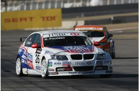 #26 Kristian Poulsen – Engstler Motorsport – BMW 320si (E90) – FIA Tourenwagen Weltmeisterschaft 2009