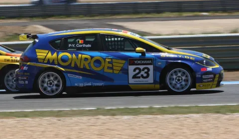 #23 Pierre-Yves Corthals – Exagon Engineering – Seat Leon TFSI – FIA Tourenwagen Weltmeisterschaft 2008