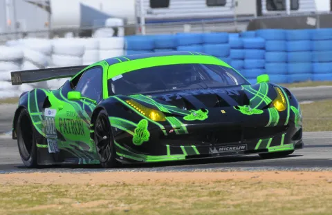 #002/02 Ed Brown – Extreme Speed Motorsports – Ferrari 458 Italia GTC – Amerikanische LeMans Serie 2011