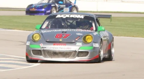 #87 Leh Keen – Farnbacher Loles – Porsche 911 GT3 Cup (997) – Grand-Am Sportwagen Serie 2009