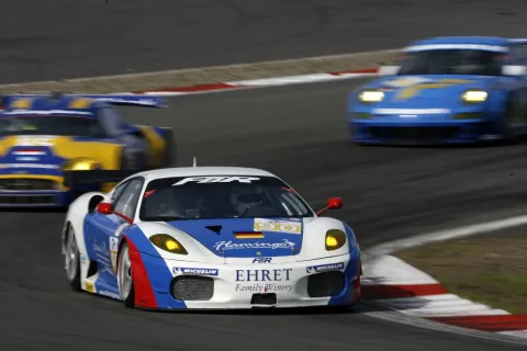 #90 Anthony Beltoise – Farnbacher Racing – Ferrari F430 GT2 – LeMans Serie (LMS) 2009