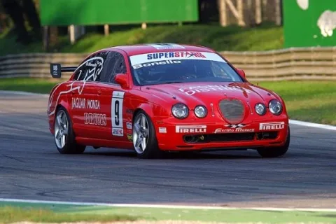 #9 Stefano Bonello – Ferlito Motors – Jaguar S‐Type R – italienische Superstars Meisterschaft 2005