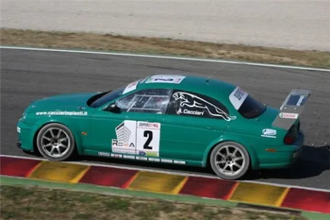 #2 Alessandro Cacciari – Ferlito Motors – Jaguar S‐Type R – italienische Superstars Meisterschaft 2009