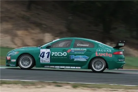 #40/41 Matteo Cressoni – Ferlito Motors – Jaguar XF SV8 – italienische Superstars Meisterschaft 2010