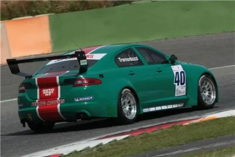 #40 Ivan Tramontozzi – Ferlito Motors – Jaguar XF SV8 – italienische Superstars Meisterschaft 2010