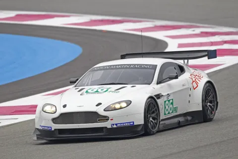 #86 Tomas Enge – Fischer Racing – Aston Martin V8 Vantage GT2 – LeMans Serie (LMS) 2011