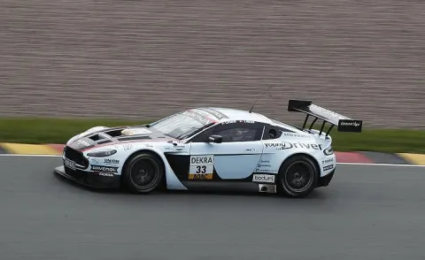 #33 Kristian Poulsen – Fischer Racing – Aston Martin Vantage GT3 V12 – ADAC GT Masters 2012