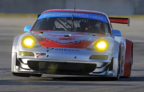 #044/44 Darren Law – Flying Lizard Motorsports – Porsche 911 GT3 RSR (997-2009) – Amerikanische LeMans Serie 2011
