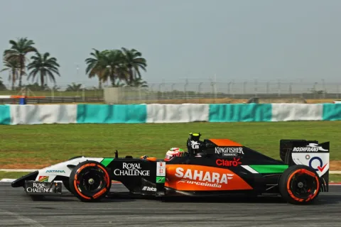 #11 Sergio Perez Mendoza – Force India – Force India VJM07 - Mercedes – FIA Formel 1 Weltmeisterschaft 2014