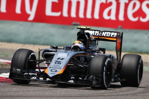 #11 Sergio Perez Mendoza – Force India – Force India VJM08 - Mercedes – FIA Formel 1 Weltmeisterschaft 2015
