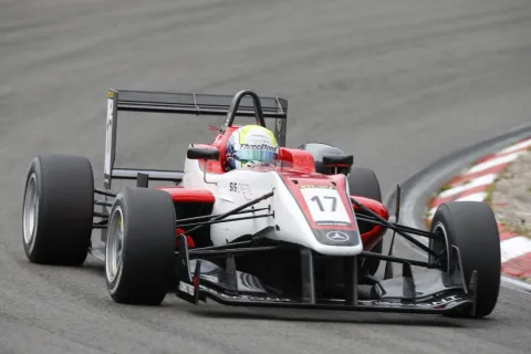 #17 William Buller – Fortec Motorsport – Dallara F312 - AMG Mercedes – Formel 3 Masters 2013