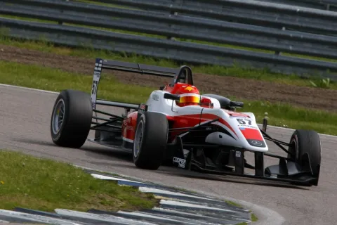 #57 Martin Cao – Fortec Motorsport – Dallara F312 - AMG Mercedes – Britische Formel 3 Meisterschaft 2014