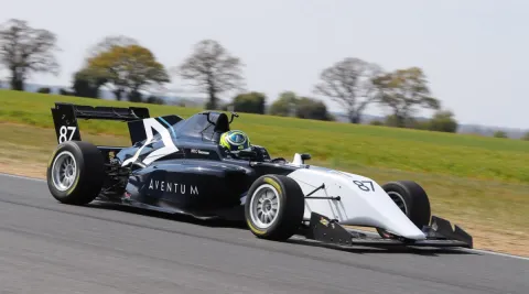#87 Oliver Bearman – Fortec Motorsport – Tatuus BF3-020 - Mountune – BRDC Britische Formel 3 Meisterschaft 2021