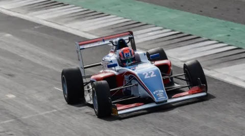 #22 Tom Gamble – Fortec Motorsport – Tatuus MSV F3-016 - Cosworth – BRDC Britische Formel 3 Meisterschaft 2018