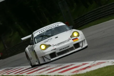 #85 Romain Dumas – Freisinger Motorsport – Porsche 911 GT3-RSR (996) – LeMans Langstrecken Serie (LMES) 2004