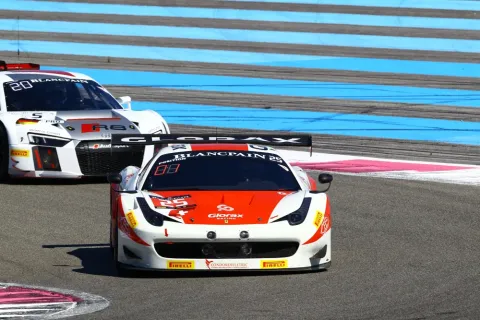 #25 Fabio Mancini – Glorax Racing – Ferrari 458 Italia GT3 – Blancpain Langstrecken Serie 2015