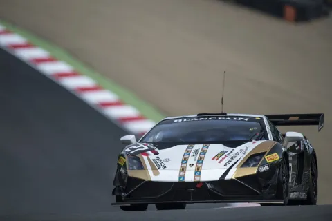 #27 Sascha Halek – Grasser Racing Team – Lamborghini Gallardo FL2 – Blancpain Sprint Serie 2014