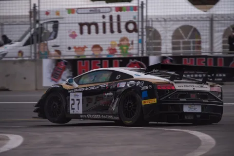 #27 Stefan Landmann – Grasser Racing Team – Lamborghini Gallardo FL2 – Blancpain Sprint Serie 2014