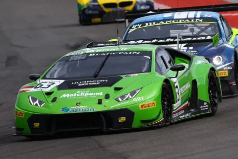 #63 Patrick Kujala – Grasser Racing Team – Lamborghini Huracán GT3 – Blancpain Sprint Serie 2015