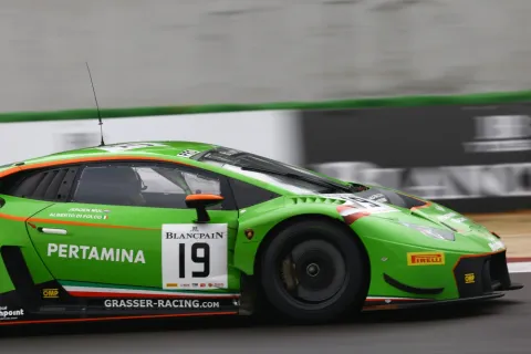 #19 Jeroen Mul – Grasser Racing Team – Lamborghini Huracán GT3 – Blancpain Sprint Serie 2015