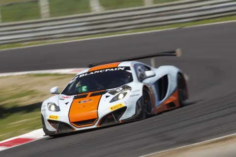 #9 Michael Wainwright – Gulf Racing – McLaren MP4-12C GT3 – Blancpain Langstrecken Serie 2013