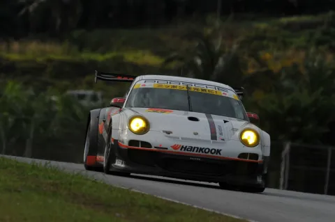 #33 Masami Kageyama – Team KTR – Porsche 911 GT3 RSR (997) – Japanische Super GT Serie 2012