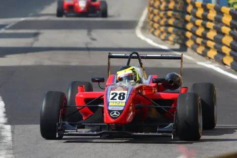 #28 Daniel Campos Hull – HBR Motorsport – Dallara F308 - AMG Mercedes – Formel 3 Macau Grand Prix 2008
