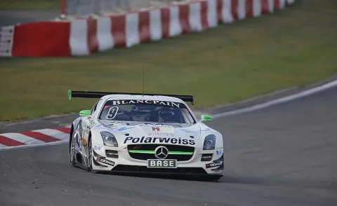 #9 Maximilian Buhk – Heico Motorsport – Mercedes SLS AMG GT3 – ADAC GT Masters 2012