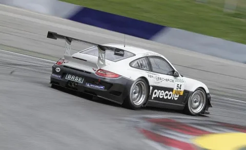 #54 Heinz Kuhn-Weiss – Herberth Motorsport – Porsche 911 GT3 R (997) – ADAC GT Masters 2011
