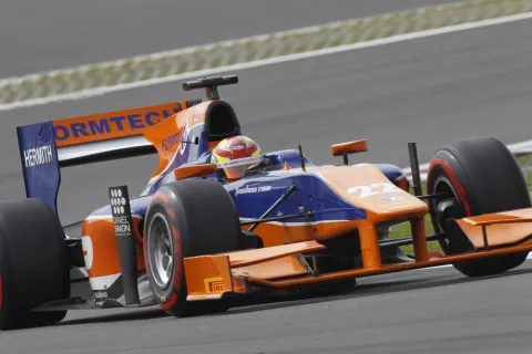 #22/23 Robin Frijns – Hilmer Motorsport – Dallara GP2/11 - Mecachrome – GP2 Serie 2013