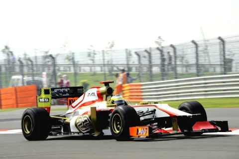 #22 Pedro de la Rosa – Hispania Racing F1 Team – HRT F112 - Cosworth – FIA Formel 1 Weltmeisterschaft 2012
