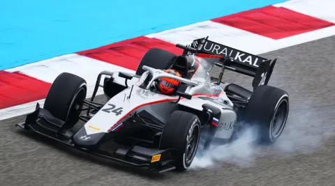 #24 Nikita Mazepin – Hitech Racing – Dallara F2 2018 - Mecachrome – FIA Formel 2 Meisterschaft 2020