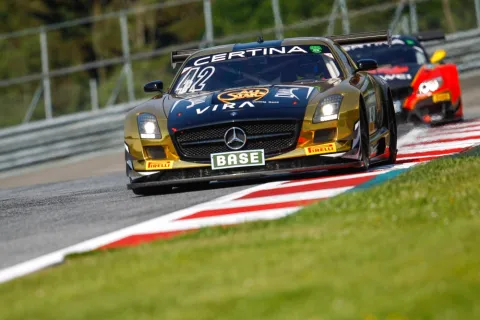#42 Harald Proczyk – HP Racing – Mercedes SLS AMG GT3 – ADAC GT Masters 2015