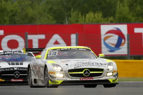 #84 Maximilian Buhk – HTP Motorsport – Mercedes SLS AMG GT3 – Blancpain Langstrecken Serie 2013
