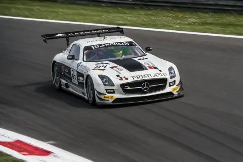 #84/86/85 Maximilian Buhk – HTP Motorsport – Mercedes SLS AMG GT3 – Blancpain Langstrecken Serie 2014
