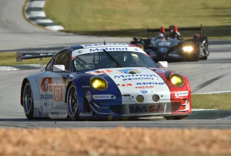 #67 Nicolas Armindo – IMSA Performance – Porsche 911 GT3 RSR (997-2009) – Amerikanische LeMans Serie 2012
