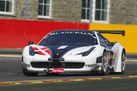 #17 Iain Dockerill – Insight Racing – Ferrari 458 Italia GT3 – Blancpain Langstrecken Serie 2012
