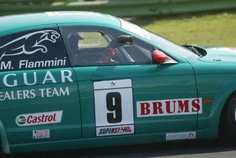 #9 Maurizio Flammini – Jaguar Dealers Team – Jaguar S‐Type R – italienische Superstars Meisterschaft 2006