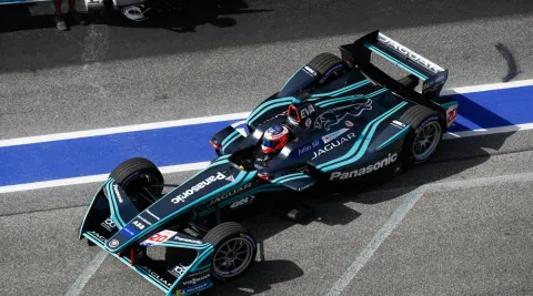 #20 Mitchell Evans – Jaguar Racing – Spark SRT 01E - Jaguar – FIA Formel E Meisterschaft 2017-2018