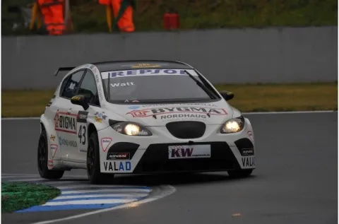 #43 Jason Watt – Jason Watt Racing – Seat Leon TFSI – FIA Tourenwagen Weltmeisterschaft 2009