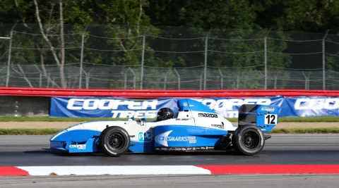 #12 Kris Wright – JDC Motorsports – Elan Star Pro - Mazda – Pro Mazda Meisterschaft 2017
