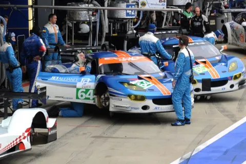 #64 Lukas Lichtner-Hoyer – Jetalliance Racing – Lotus Evora GTE – LeMans Serie (LMS) 2011