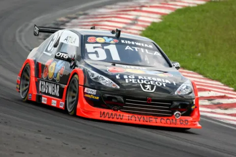 #51 Atila Abreu – JF Racing – Peugeot 307 Sedan V8 – Brasilianische Stock Car 2008