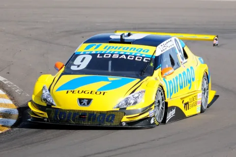 #9 Giuliano Losacco – JF Racing – Peugeot 307 Sedan V8 – Brasilianische Stock Car 2009