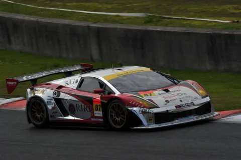 #87 Atsushi Yogo – JLOC – Lamborghini Gallardo RG-3 – Japanische Super GT Serie 2011